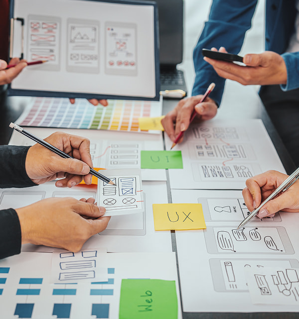UX Design Mockup